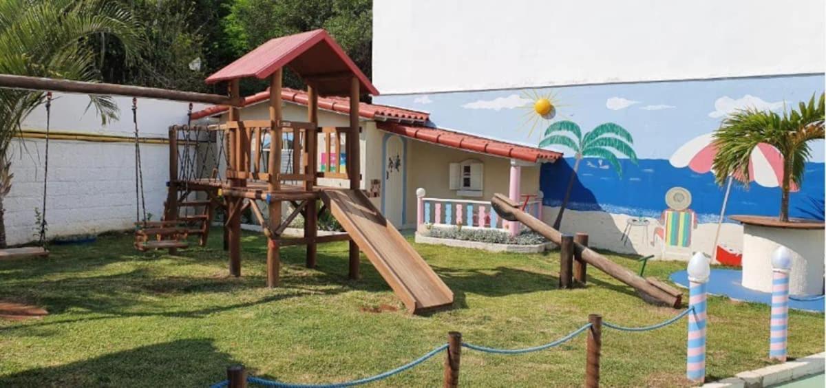 Apto Na Orla Da Praia Grande Com Piscina E Garagem Арраял-ду-Кабу Экстерьер фото